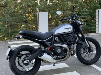 ducati scrambler 800 ( jante raiada) grey special edition.revisãofeita parque das nações