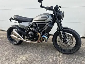 ducati scrambler 800 nightshift all black 2021 tüv service neu