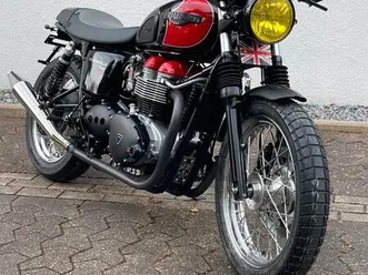triumph bonneville t100*custom*tuning*unikat! erst 7550 km! top!