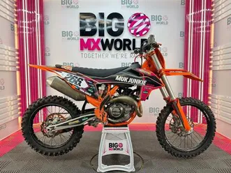 ktm sxf 450 2021.5 factory edition + ti footpegs - 84 hours - fresh service