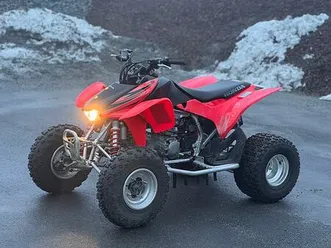 honda 450 trx med ishjul!