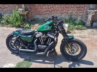 harley-davidson sportster 1200 verde