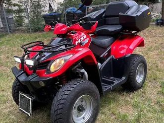 quad kymco mxu 250 cc automatik ahk winterpreis
