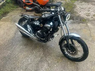 kymco zing 125 chopper/bobber umbau!