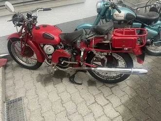 moto guzzi super alce, oldtimer motorrad top zustand mit mfk