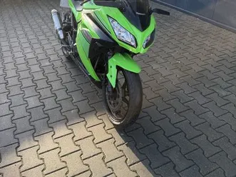 kawasaki ninja 300 a2 sportowy tlumik okazja zamiana podzamek golubski