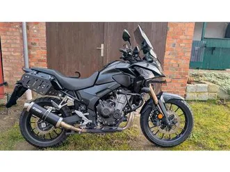 honda cb500x + viel zubehör | farbe: schwarz