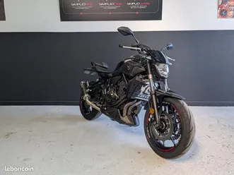 yamaha mt07 full black garantie 12 mois bride a2