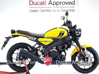 yamaha xsr 125 xsr 125 gomme e catena nuove giallo