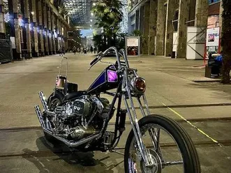 chopper 70's moteur s&s harley davidson