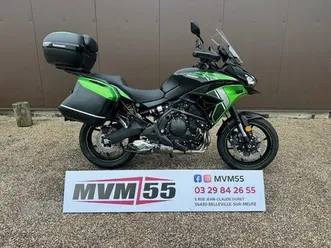kawasaki versys 650 2024 650 cm3 | moto trail | 25 799 km | vert | 55430 belleville sur meuse