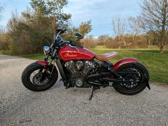 indian scout 100th anniversary geiger umbau top zustand bobber
