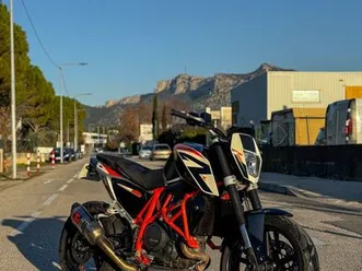 ktm duke 690 bridée a2 optionnée