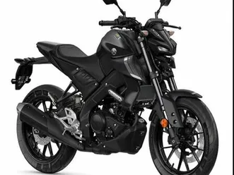 moto yamaha mt 125 black