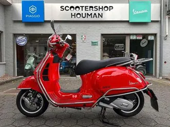 ② vespa gts 125 cc super rosso coraggioso 2.214 km (nr.167)
