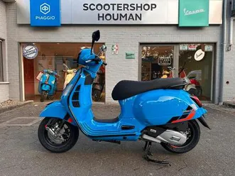 ② vespa gts 125 cc super sport blu eclettico demo