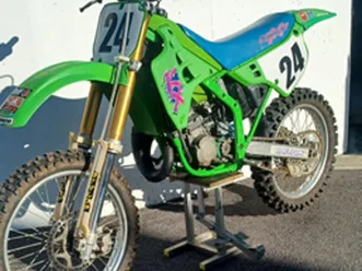 motocross kawasaki kx 125 .1990
