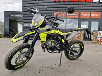 sherco 50 sm silver rs 11/2024 - revisee - proche du neuf - 465 km + antivol