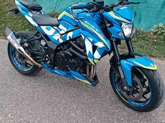 suzuki 750 gsx-s bleu 2019