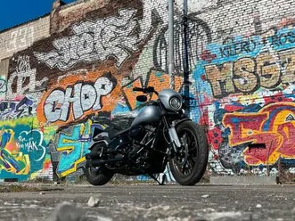 harley davidson low rider s / j&h tüv zubehör