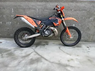 ktm exc 250 bom estado barbeita