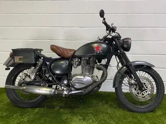 kawasaki estrella 250, 1994. real head turner