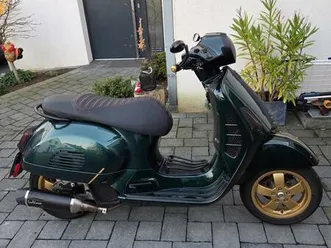 vespa gts 125 racing sixties. besser als neu. unikat. x-mas