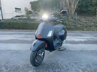vespa gts 125 supersport schwarz matt 2024