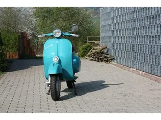 piaggio vespa v50 rundlicht bj. 71 turchese top -restauriert-