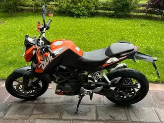 ktm 125 duke abs inkl. radical racing auspuff