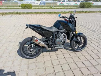 ktm 690 duke r 2018 magura hc1, akrapovic, powerparts sitzbank
