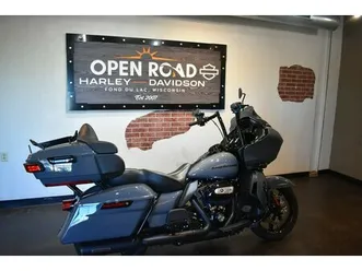 2022 harley-davidson® road glide® limited gunship grey - black finish