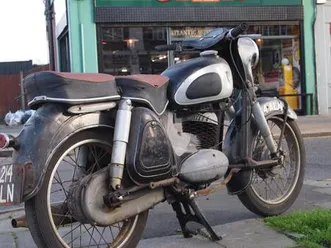 1959 dkw rt175 vs auto union rare classic vintage barn find for restoration.