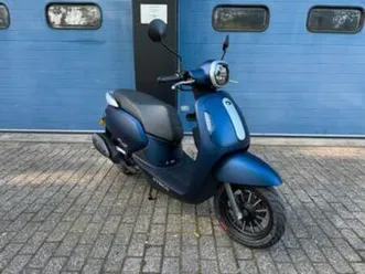 kymco filly 50 mat blauw nieuw all inn prijs 3 jaar garantie — scooters | kymco — marktplaats