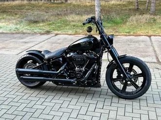harley davidson softail 2024 . umbau zu fat breakout boy