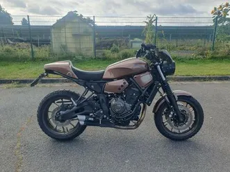 yamaha xsr 700 - ähnlich mt07 - retro bike - scrambler