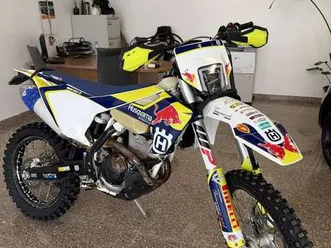 husqvarna fe 350 rockstar bianco