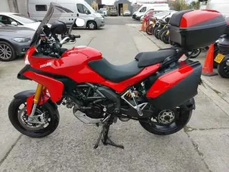 2011 11 ducati multistrada 1200 s touring tourer luggage paniers adventure