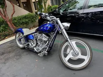 2002 custom build chopper many extras