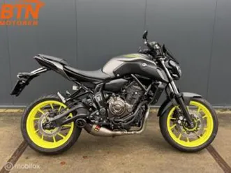 yamaha mt07 abs night fluo akrapovic orig nl a2 35kw mt-07 — motoren | yamaha — marktplaats