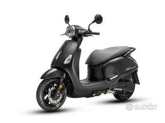 scooter sym fiddle 125 nero opaco e5