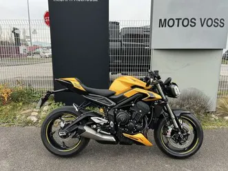 triumph street triple 765 rs 2023 765 cm3 | moto roadster | 18 965 km | jaune | 68120 richwiller