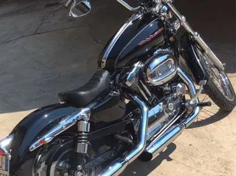 harley-davidson 1200 custom xl1200c nero