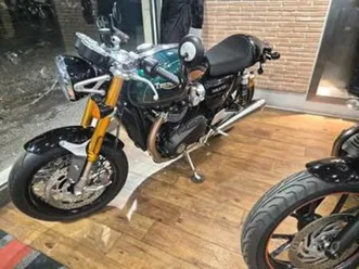 triumph thruxton 1200 final edition nuova da immat