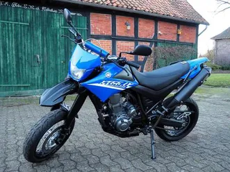 yamaha xt 660 x supermoto service neu! scheckheft! a2-fähig! 48ps