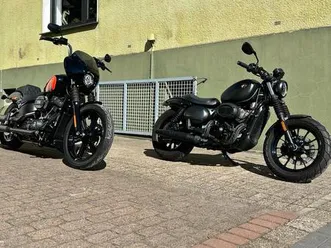 hyosung gv 125 bobber - harley optik, b196 tauglich