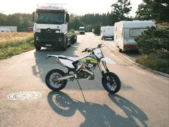 husqvarna te 300 | bj 2015 | supermoto | fmf komplettanlage