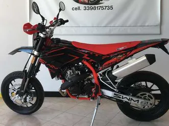 swm sm 125 r motard - my 25 - finanziabile rood