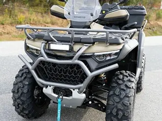 cfmoto cforce 1000 overland 105 km/t lasteboks, bukplater, led