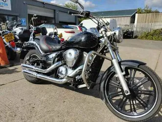 2009 09 kawasaki vn 900 c8f vulcan custom cruiser black new mot vn900